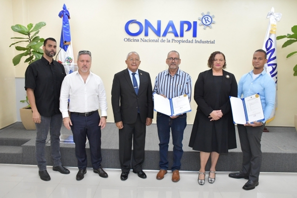 ONAPI otorga dos títulos de propiedad industrial a favor de la innovación en el país